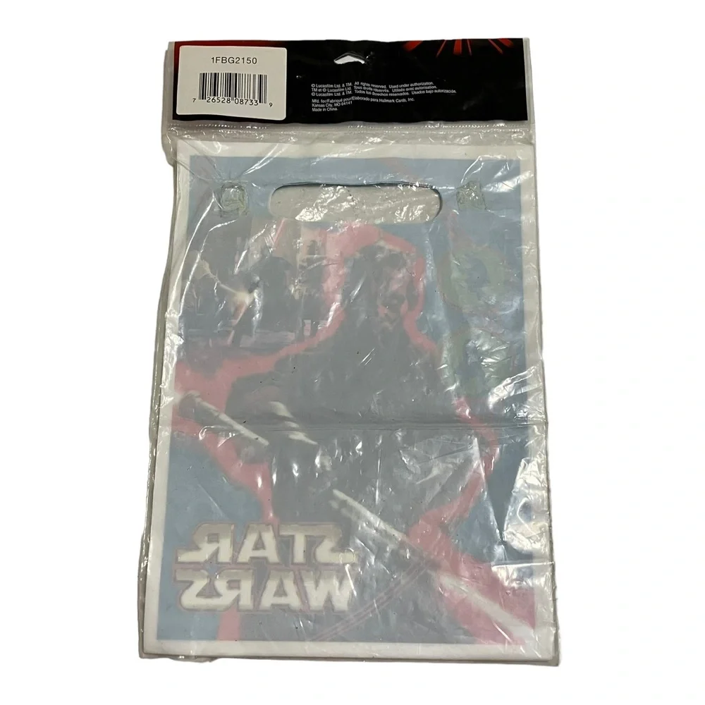 NEW Vintage Hallmark Star Wars Episode I Darth Maul Treat Sacks Party Bags